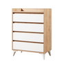 Hanah Home Tuvalle 040 Roble Zafiro y Blanco